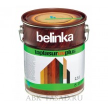 Бесцветное лазурное покрытие Belinka Toplasur UV Plus